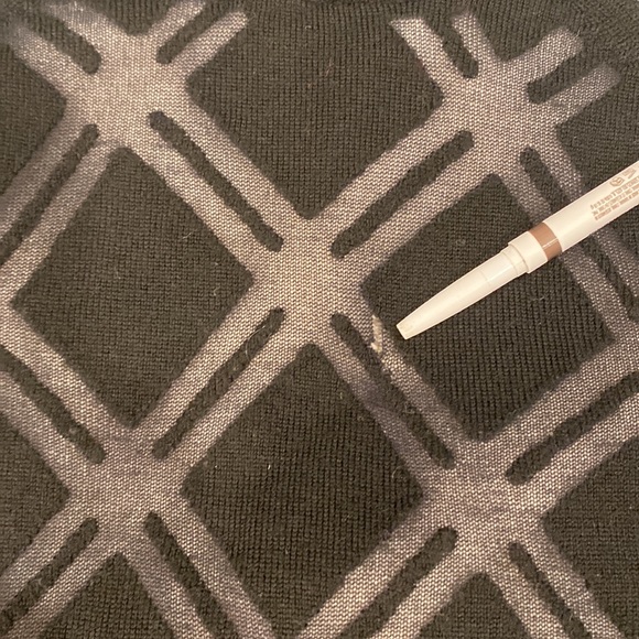 L.A.M.B. Black sheer knit top - Picture 4 of 8